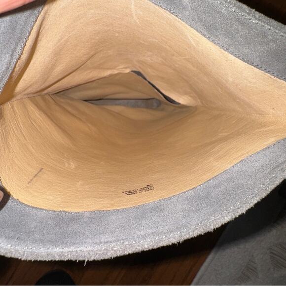 Michael Kors Kenton Gray Suede Knee High Boot Size 10 - Picture 6 of 8